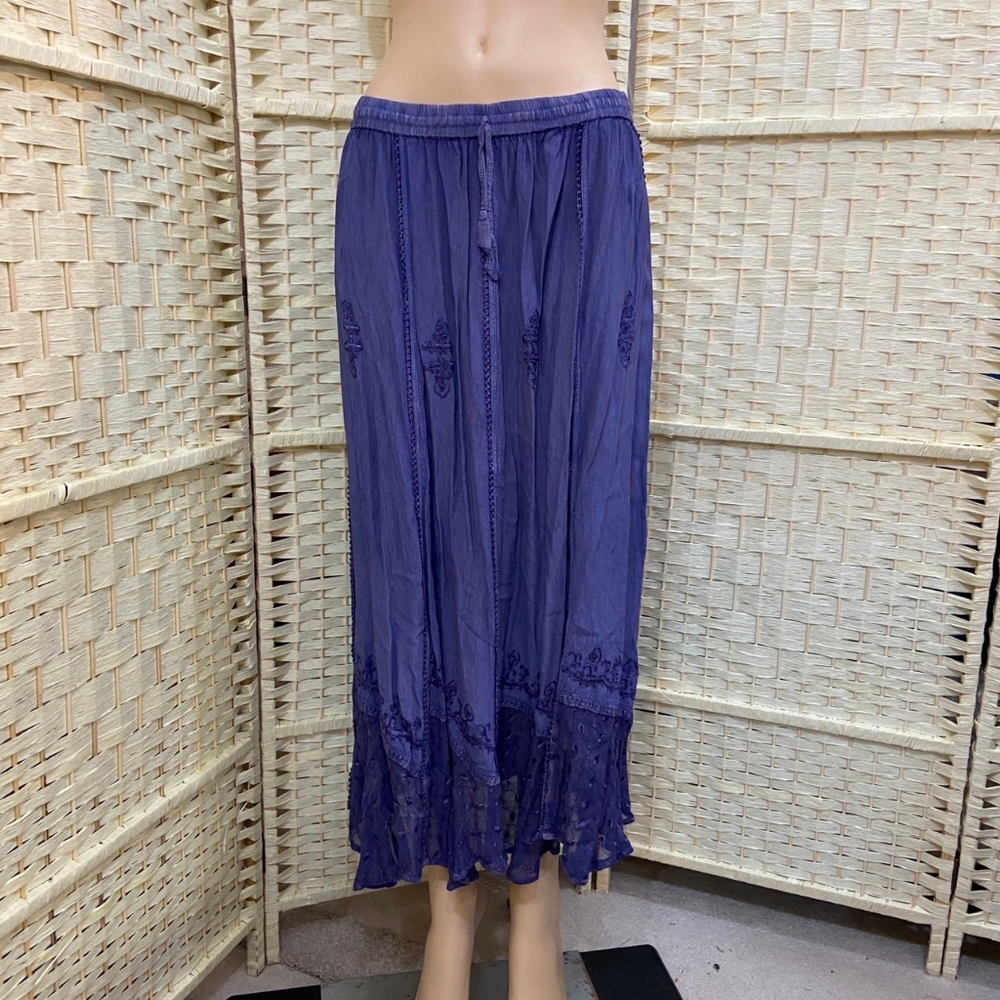 2pc Purple Top and Skirt Set - Picture 6 of 10
